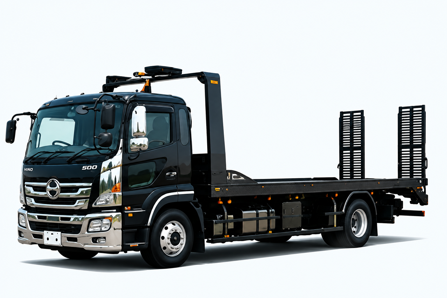 Self loader truck